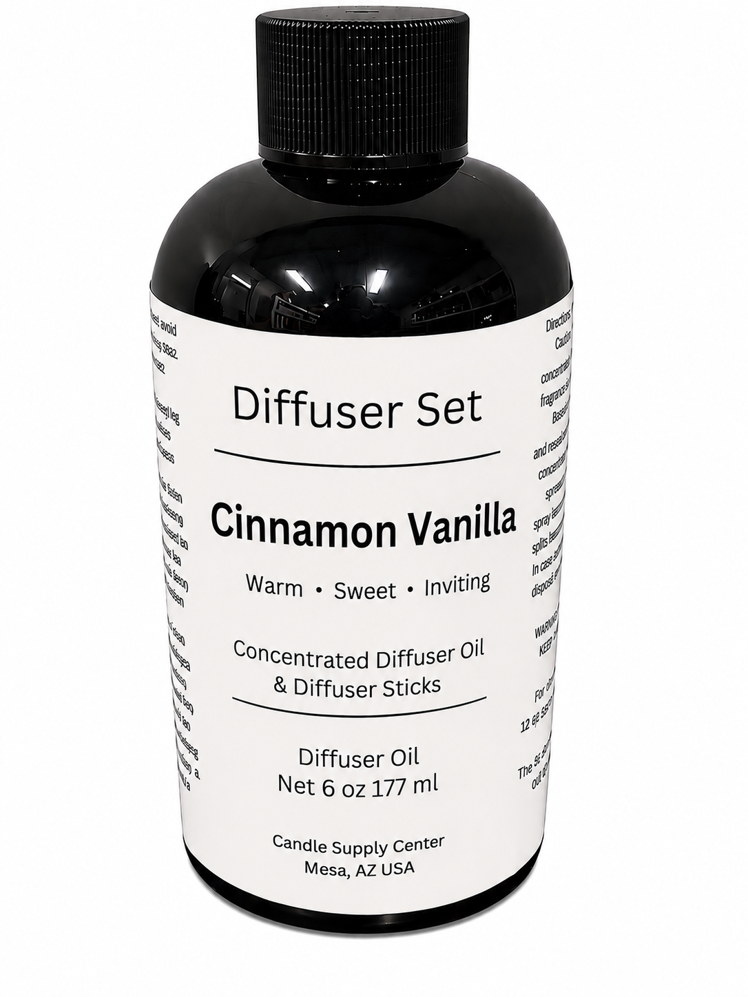 Cinnamon Vanilla Diffuser Set