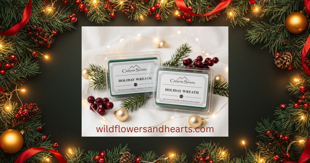 Holiday Wreath Scent Cube Wax Melts