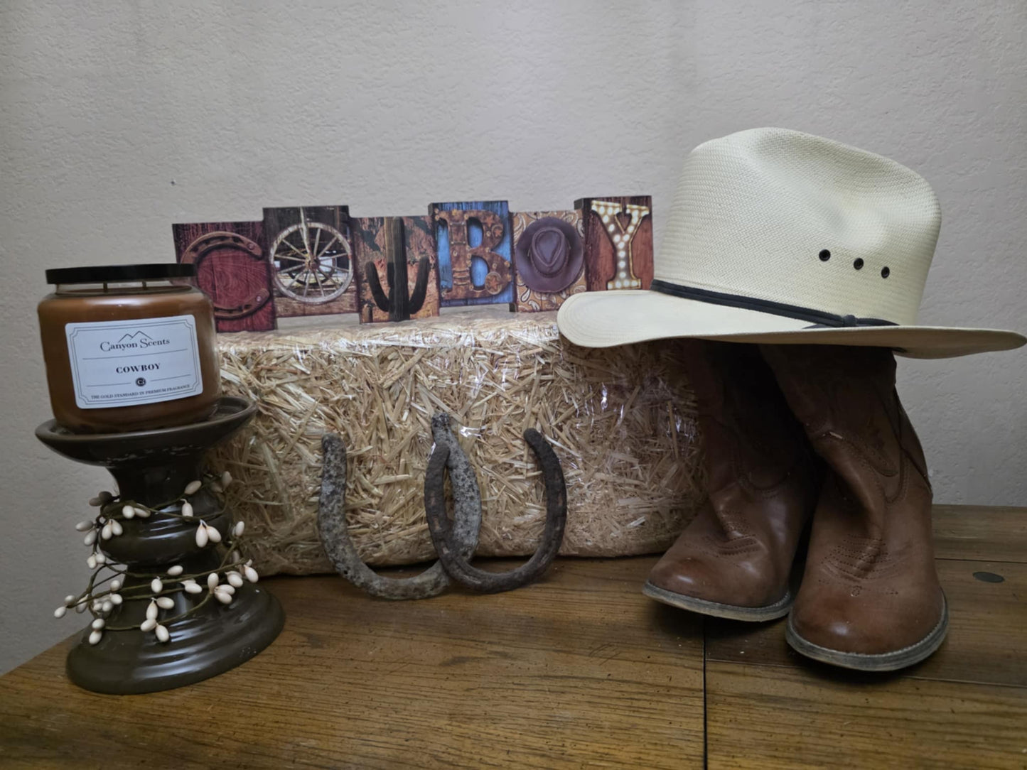 "Cowboy " Canyon Scents Candles