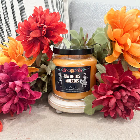 Orange Blossom Dia De Muertos Canyon Scents Candles