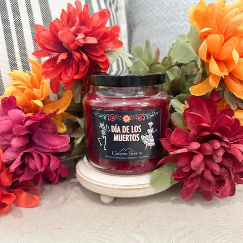 Pomegranate Dia De Los Muertos Canyon Scents Candles