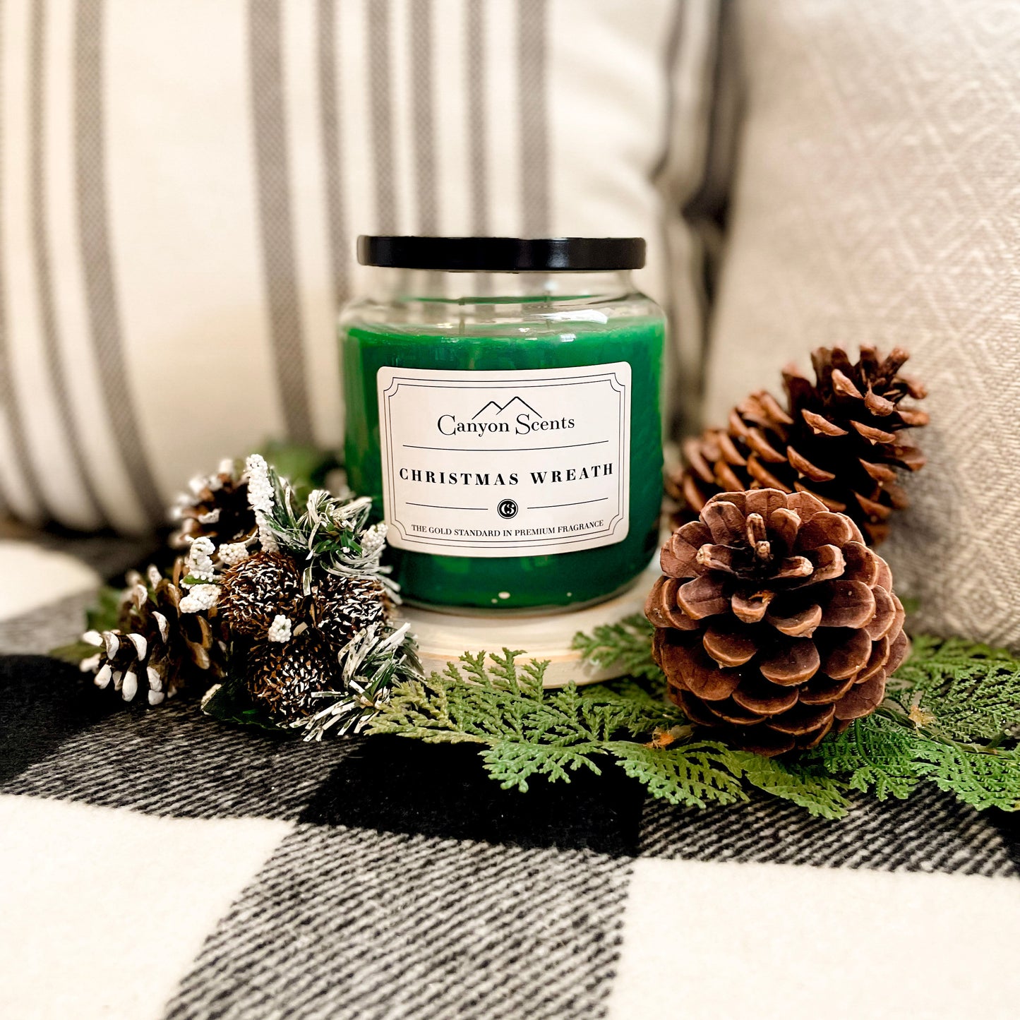 Christmas Wreath Canyon Scents Candles