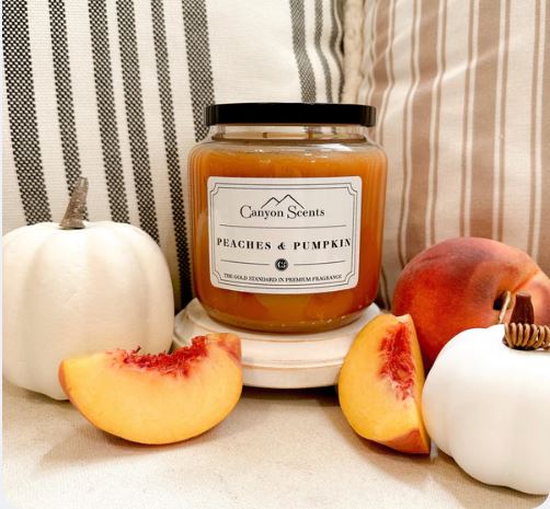 Peaches and Pumpkins Canyon Scents Candles