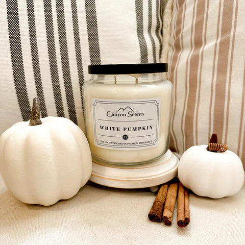 White Pumpkin Canyon Scents Candles