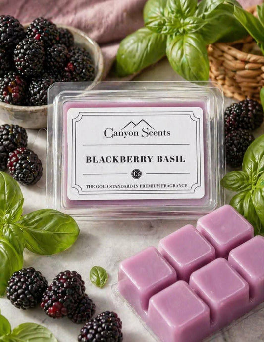 Blackberry Basil Scent Cube Melts Canyon Scents Candles