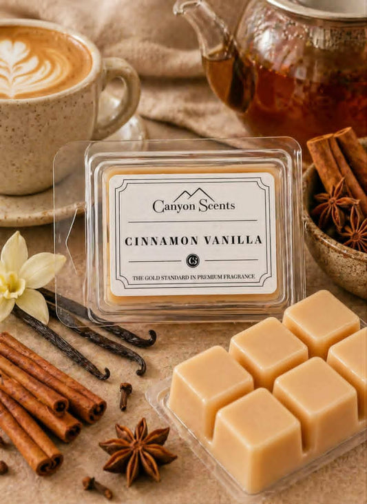 Cinnamon Vanilla Scent Cube Melts Canyon Scents Candles
