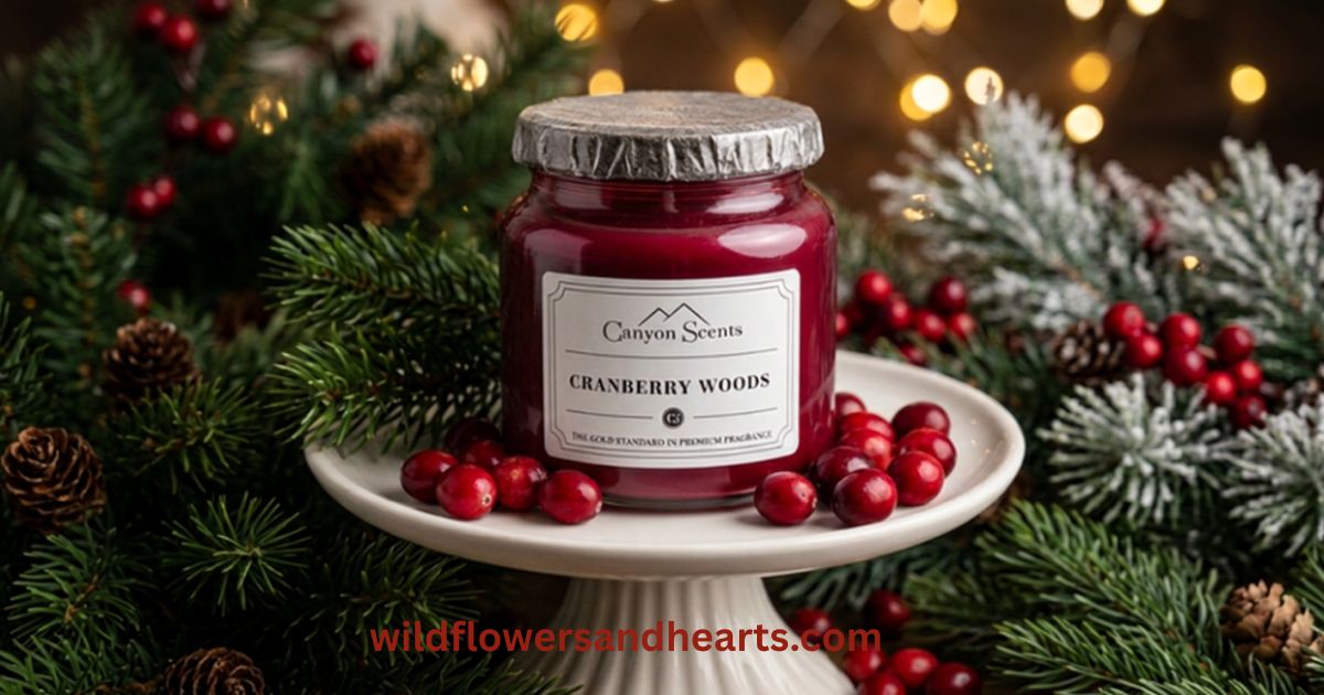 Cranberry Woods Canyon Scents Candle