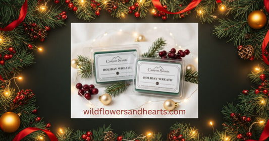 Holiday Wreath Scent Cube Wax Melts