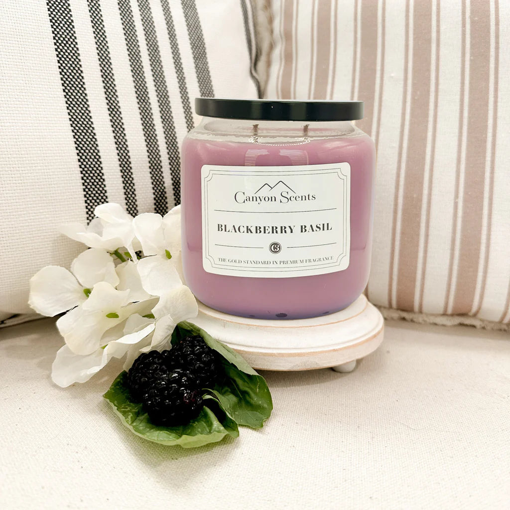 Blackberry Basil Canyon Scents Candles
