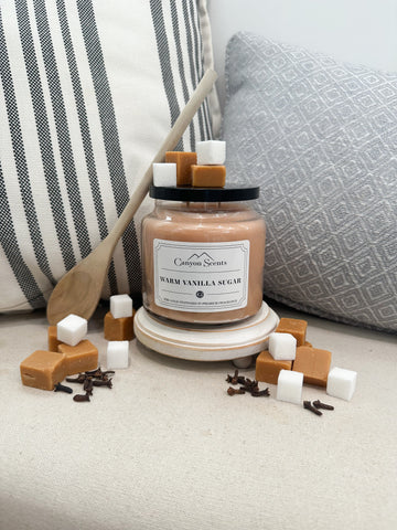 Warm Vanilla Sugar Canyon Scents Candles