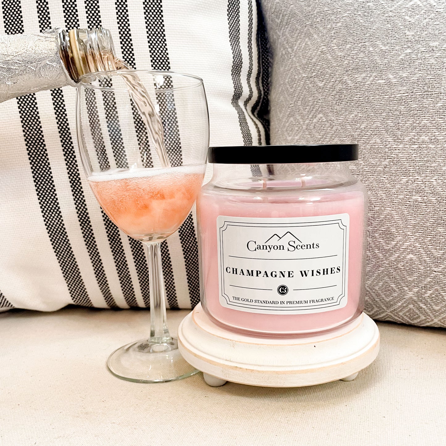 Champagne Wishes Canyon Scents Candles