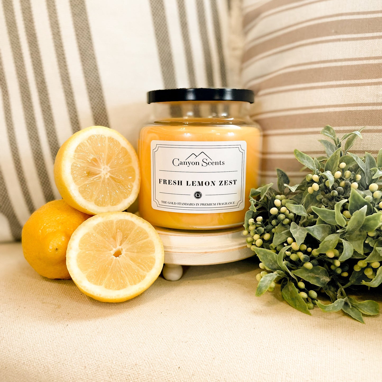 Fresh Lemon Zest Canyon Scents Candles