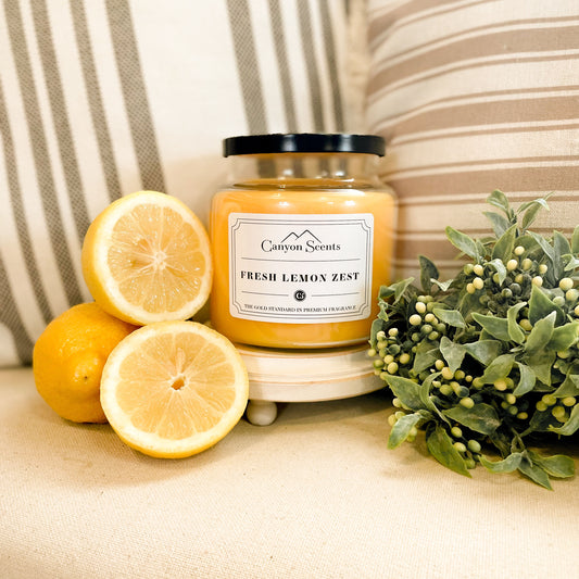 Fresh Lemon Zest Canyon Scents Candles