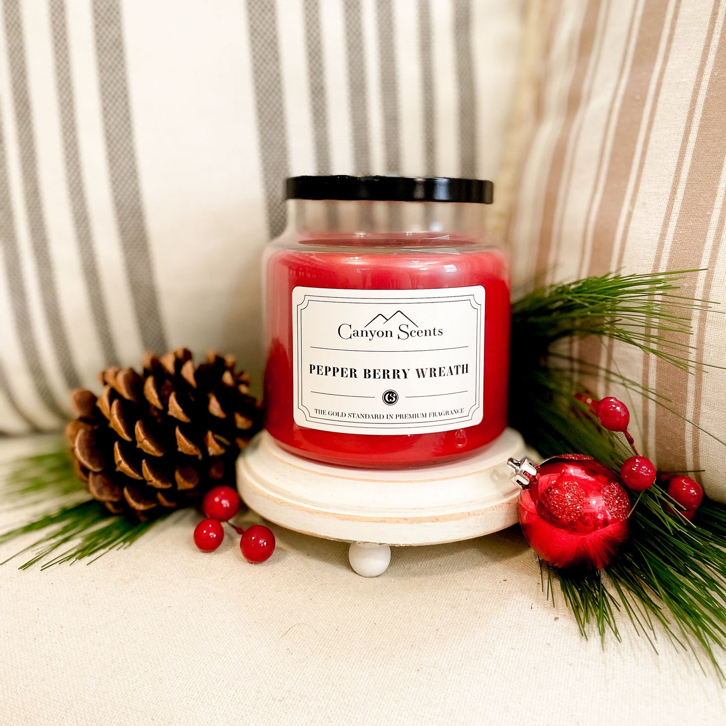 Pepper Berry Wreath Canyon Scents Candles