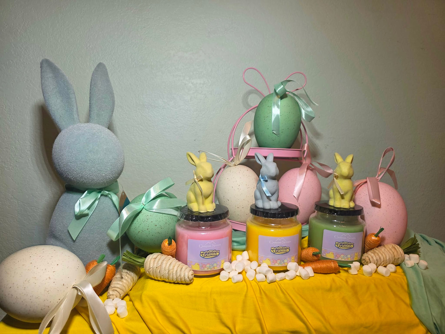 Marshmallow Friends Yellow Canyon Scents Candles