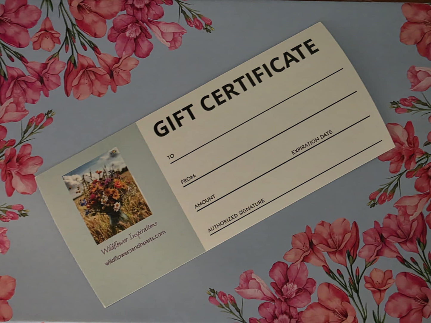 Gift Certificate  $25 to $200