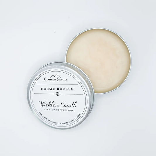Wickless Crème Brulee
